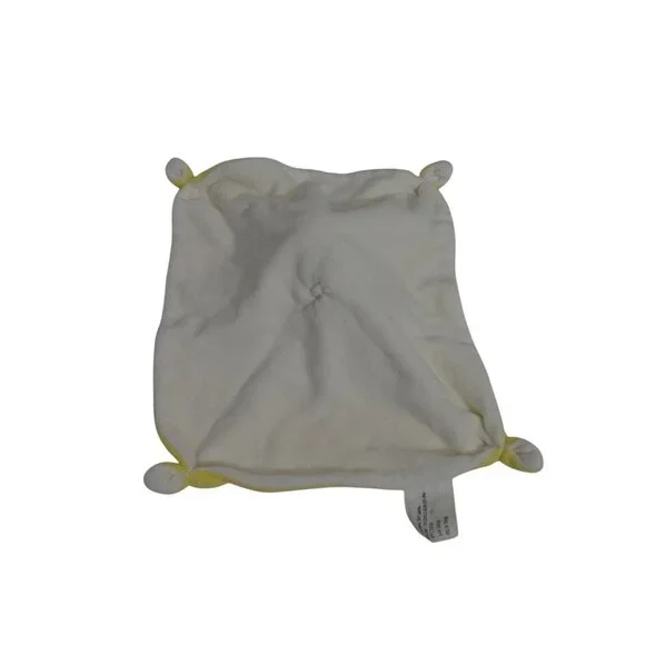 Burts Bees Baby Bee Plush Lovey Yellow Organic Cotton Infant Security Blanket - Picture 3 of 9